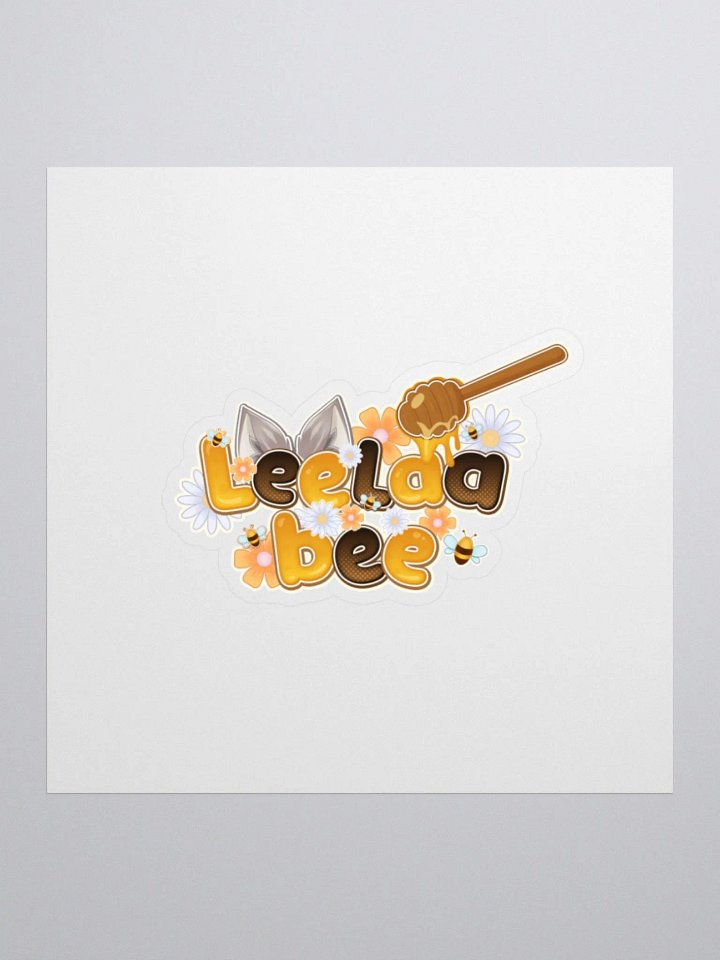 Leelaabee Logo Sticker product image (1)
