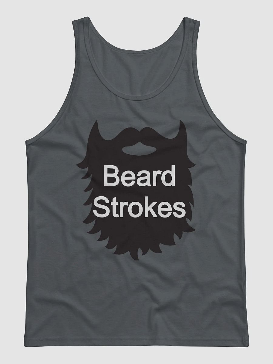 Beard Strokes Tank Top - Unisex (Black Beard) product image (3)