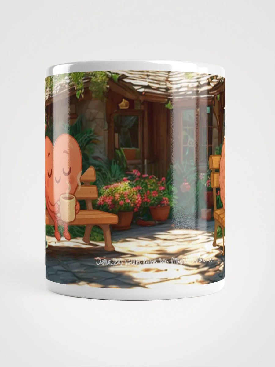 Feel It Fully Process It Gently - Kawaii Mindfulness Mug product image (5)