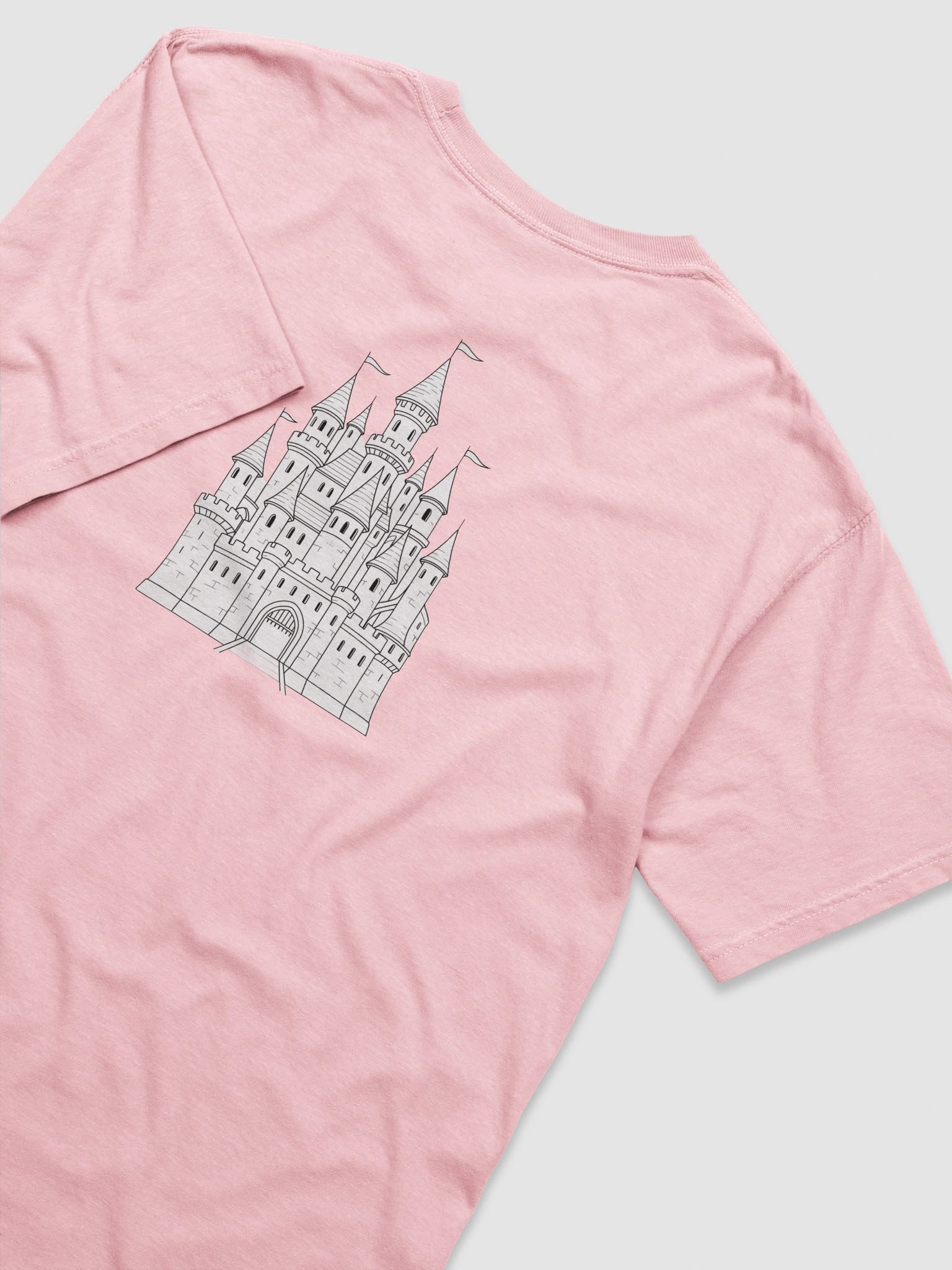 Majestic Castle Line Art T-Shirt product image (42)