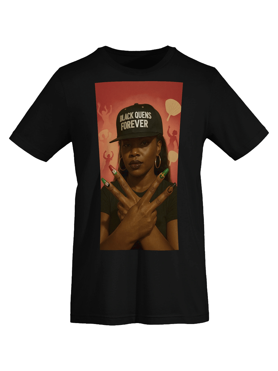 Black Queens Forever Graphic Tee product image (7)