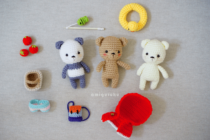 Picnic Bears - PDF Pattern product image (2)