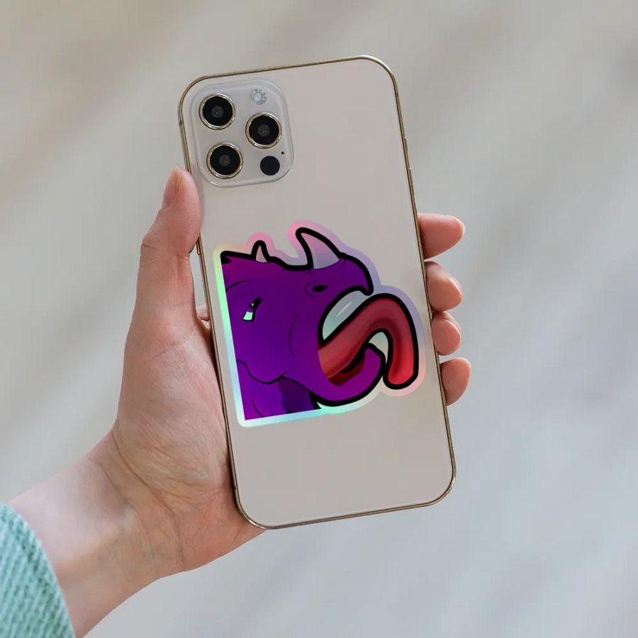 Vella Lick Holo Sticker product image (8)