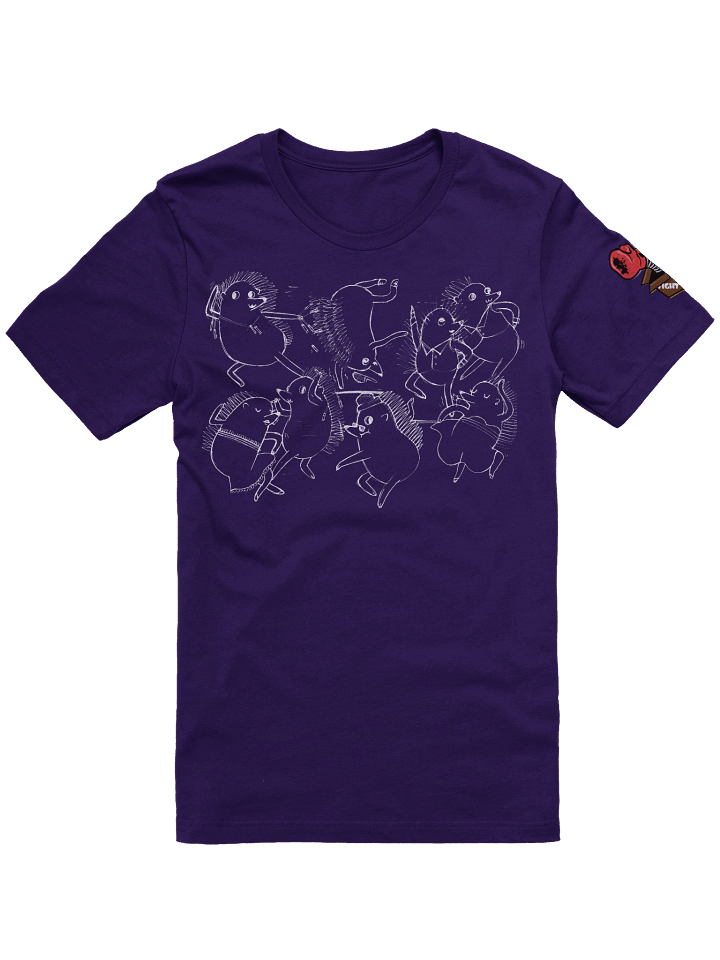 Hedgehog Dance Battle – Hedgehog Hop Sketch T-Shirt product image (13)