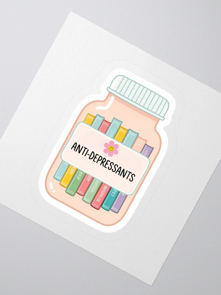 Anti-Depressants Bookish Sticker product image (5)