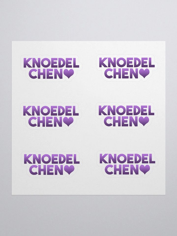 Knoedelchen Sticker Sheet product image (3)