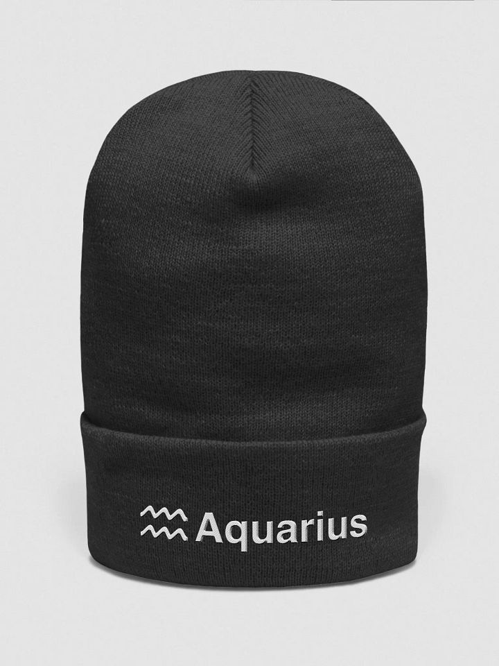 AQUARIUS Zodiac Beanie product image (2)