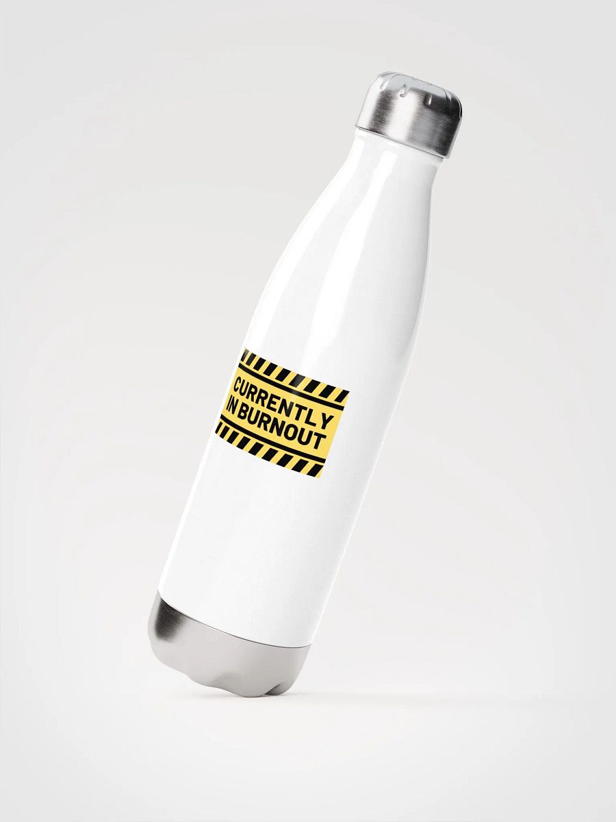 CURRENTLY IN BURNOUT stainless steel water bottle product image (8)
