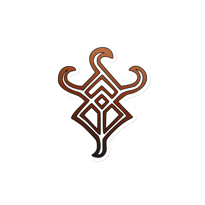 Magnet - Whispers Untamed Logo (Harvest Fade) product image (2)