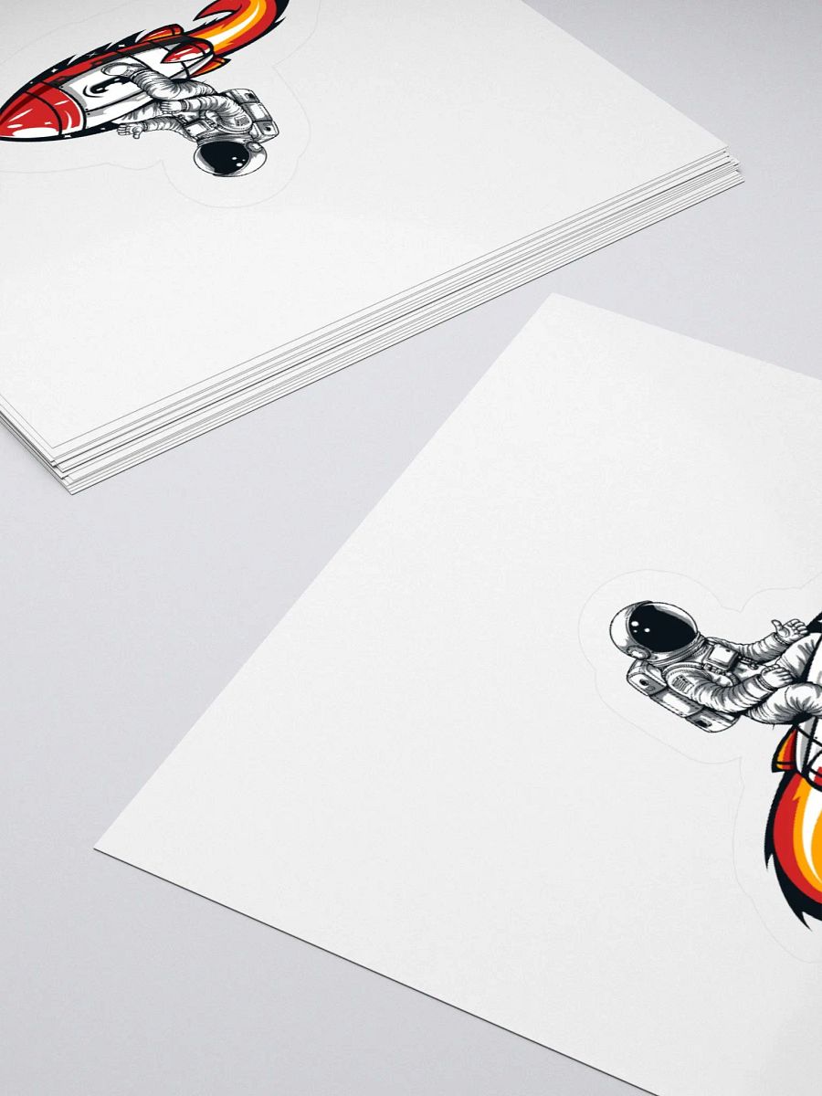 Jozzoh Rocket Man Stickers product image (4)