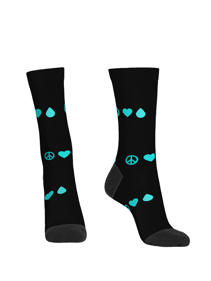 Peace & Love Sustainable Crew Socks product image (2)