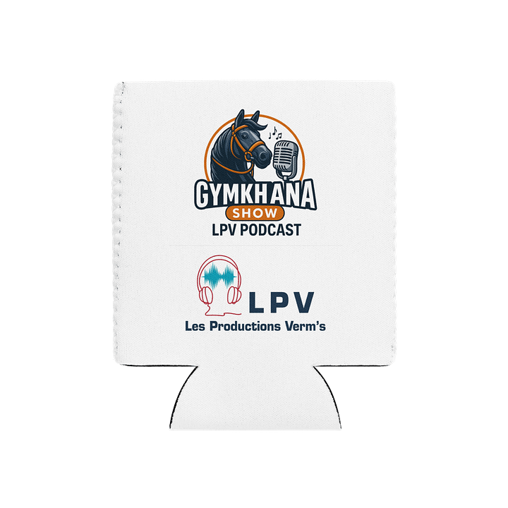 Gymkhana Show : LPV Podcast Coozie can cooler product image (1)