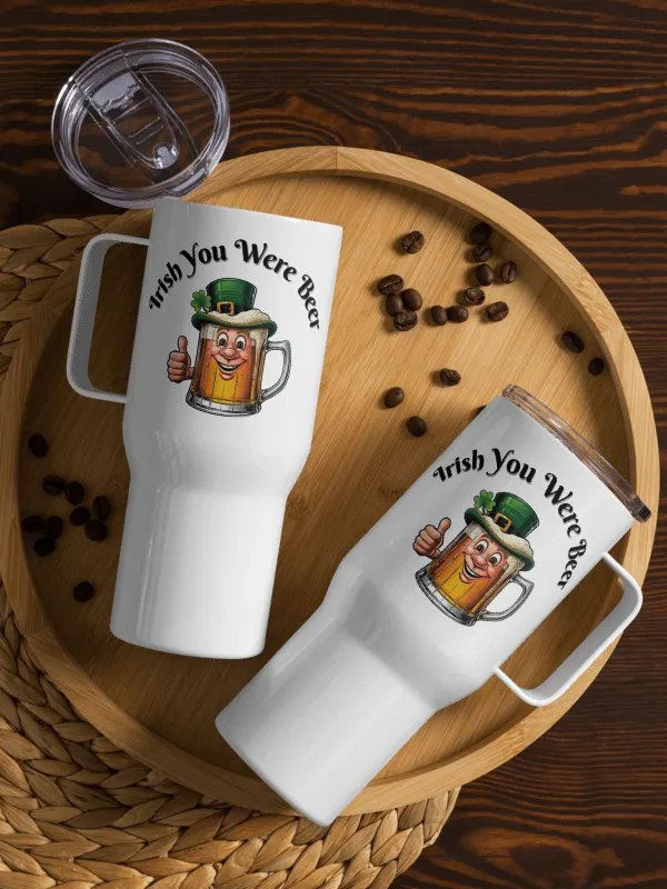 Irish You Were Beer Travel Mug product image (2)