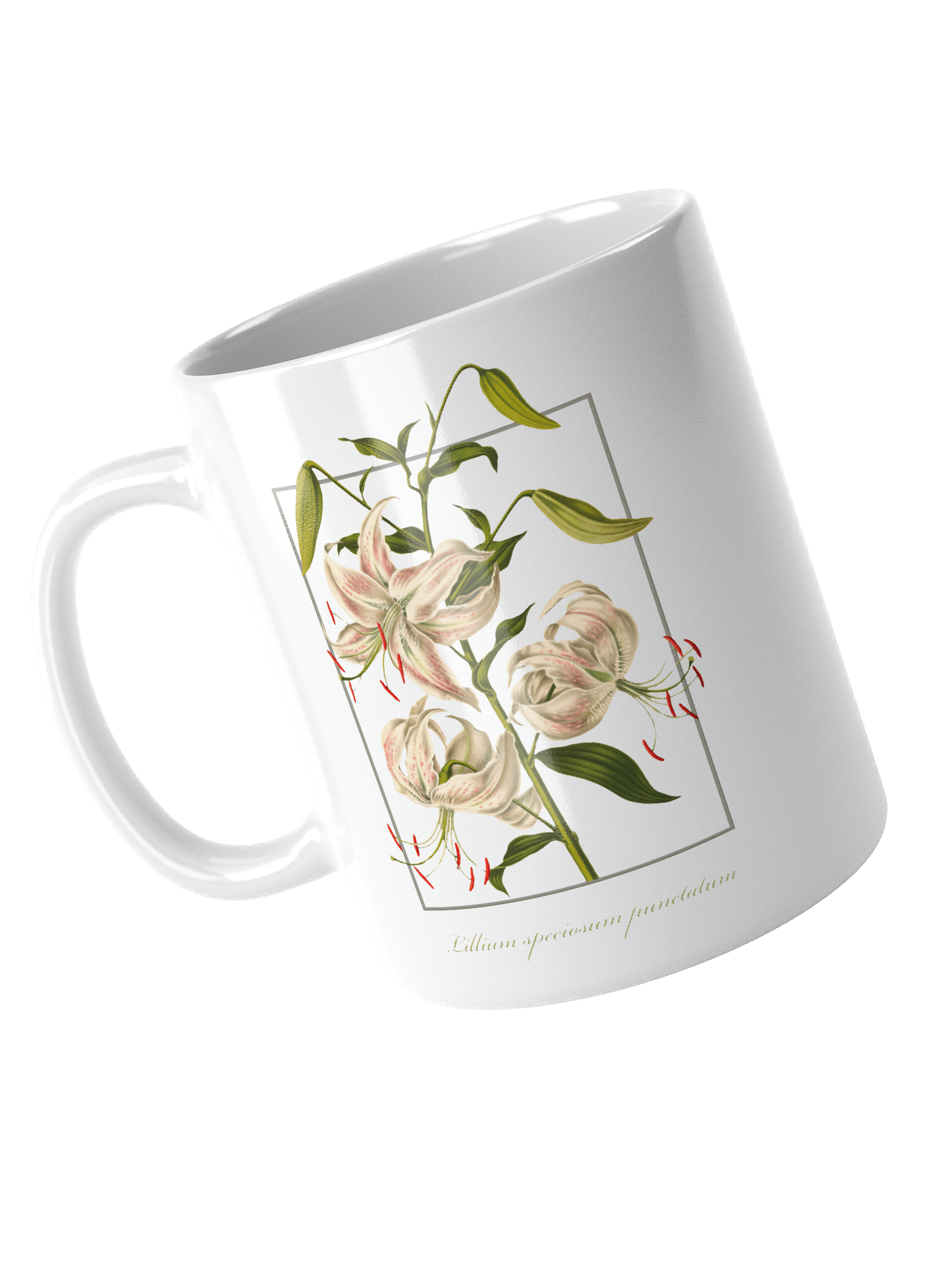 Japanese Lily Ceramic Mug product image (4)