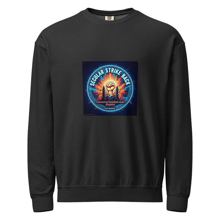 Freedom Fist Garment-Dyed Fleece Sweatshirt product image (1)