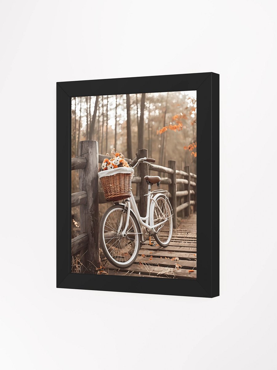 Vintage Bicycle Bliss Framed Poster product image (4)