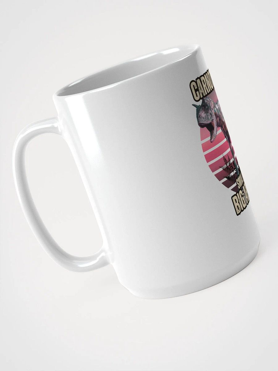 Carnotaurus - Cool Retro Dinosaur Mug product image (4)