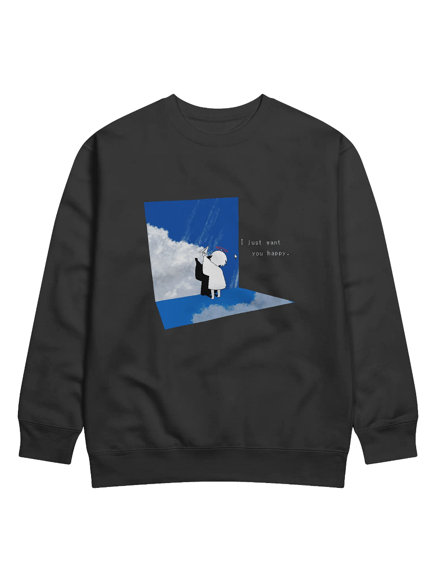 Happy. ( Sweatshirt ) product image (1)