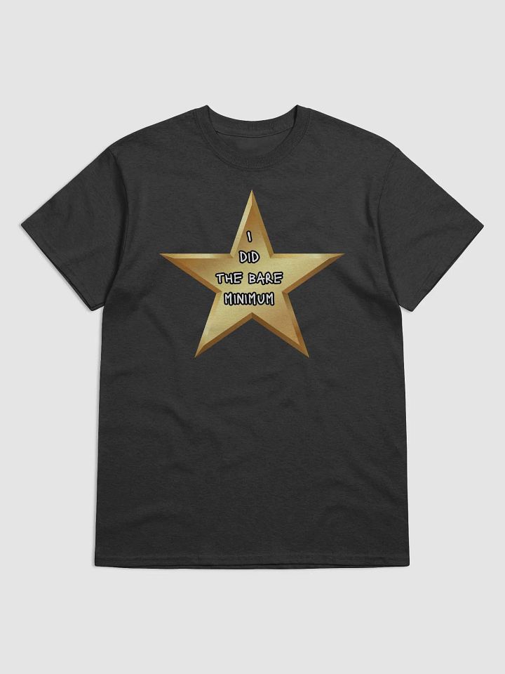 Bare Minimum Gold Star T-Shirt product image (67)