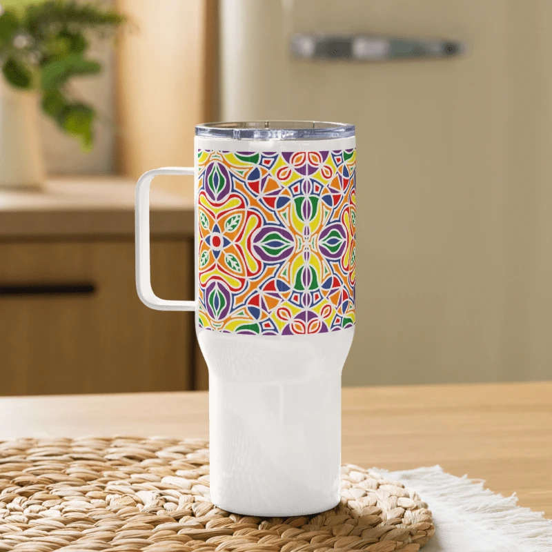 Pride Abstract - Travel Mug product image (4)