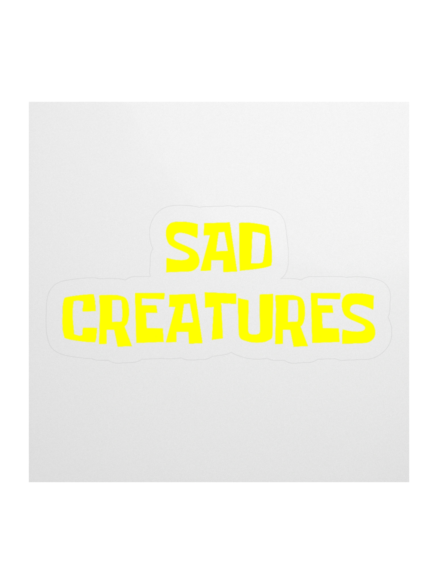 Sad Creatures Sponge Sticker product image (2)
