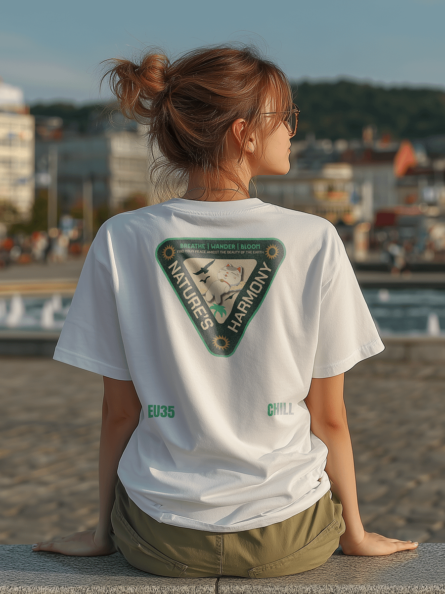 Nature’s Harmony Cat T Shirt product image (4)
