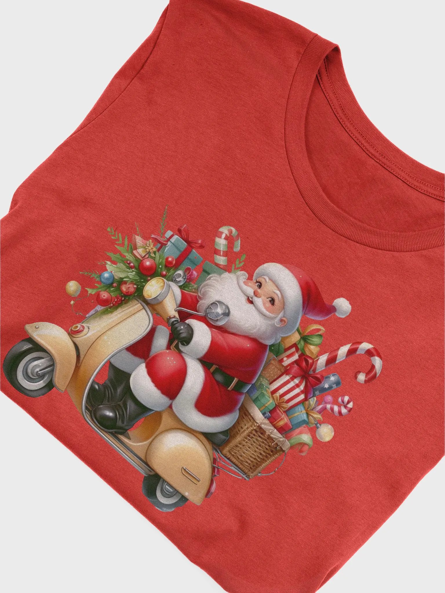 Christmas Santa Scooter Riding 03 product image (25)