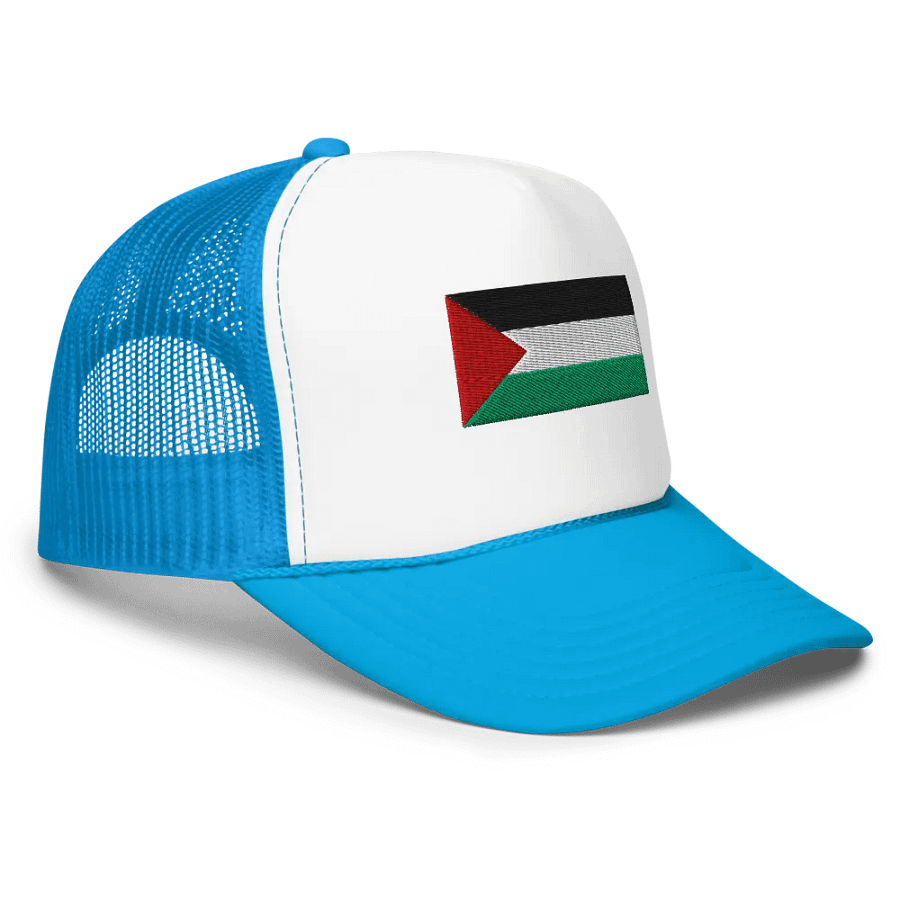 Otto Foam Trucker Hat | Palestina flag product image (2)