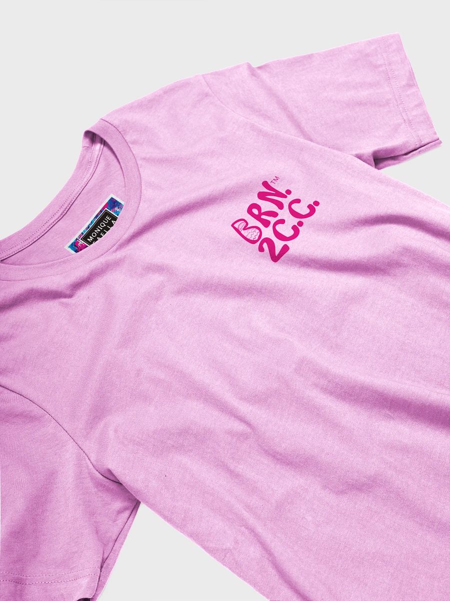 Women's | BOURNE to Cape Cod™ | Supersoft T-Shirt by Bella+Canvas | Vibrant Pink Logo on Pastel Colors product image (23)