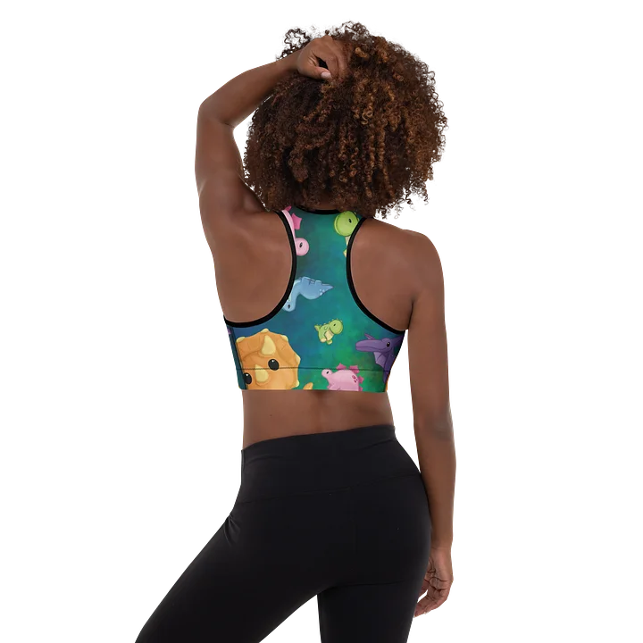 Cozy Plushie Dino Sports Bra product image (2)