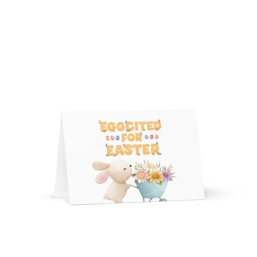 Eggcited for Easter Card product image (2)