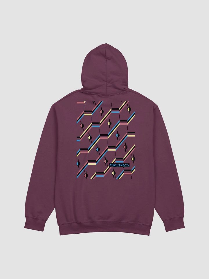 Sera pattern - Hoodie (print on back) product image (14)