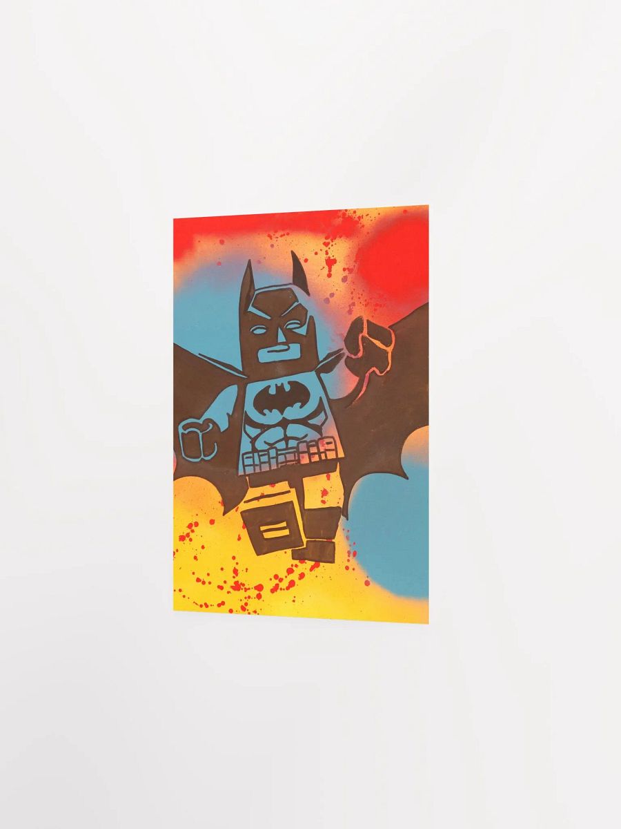 Bat Hero Matte Poster product image (15)