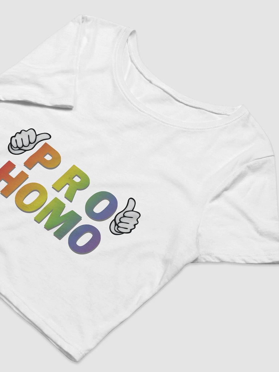 Pro Homo - Bella+Canvas Women's Crop Tee product image (7)