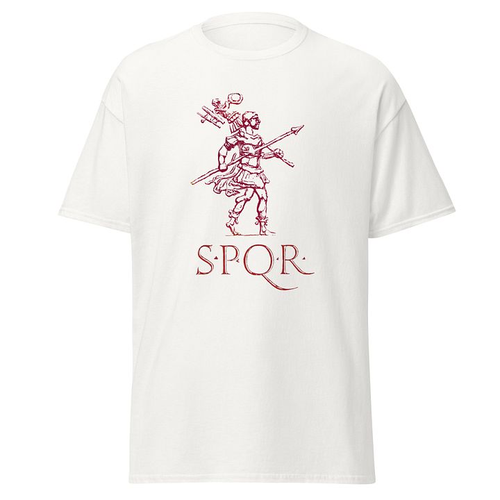 Romulus Ancient Rome's Founder Roman Authentic Art 135 AD, White T-Shirt product image (1)
