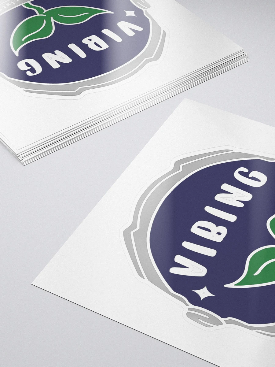 Vibing Kiss-Cut Sticker product image (5)