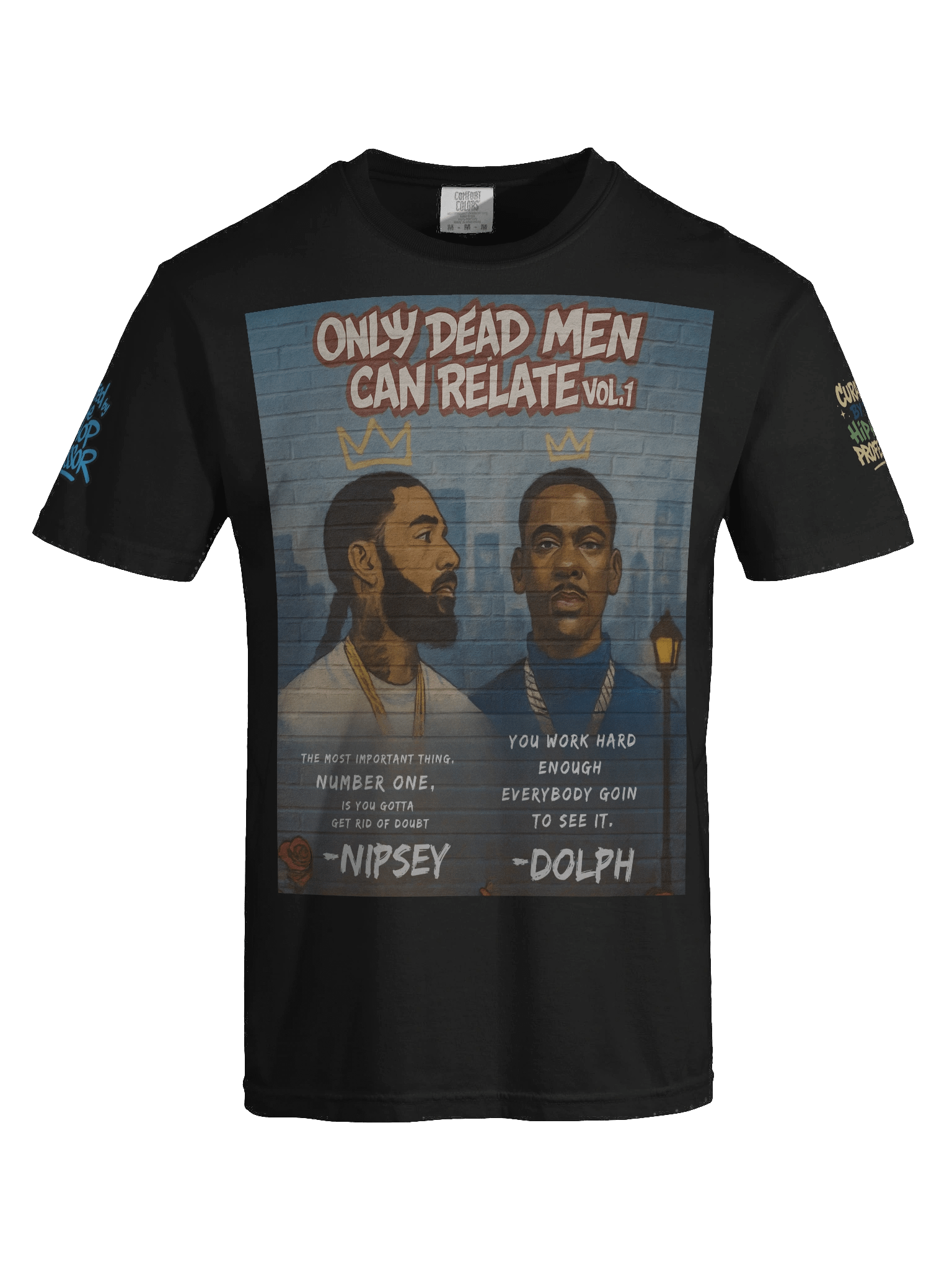 The Hip Hop Professor mixtape mural Graphic T-Shirt product image (64)