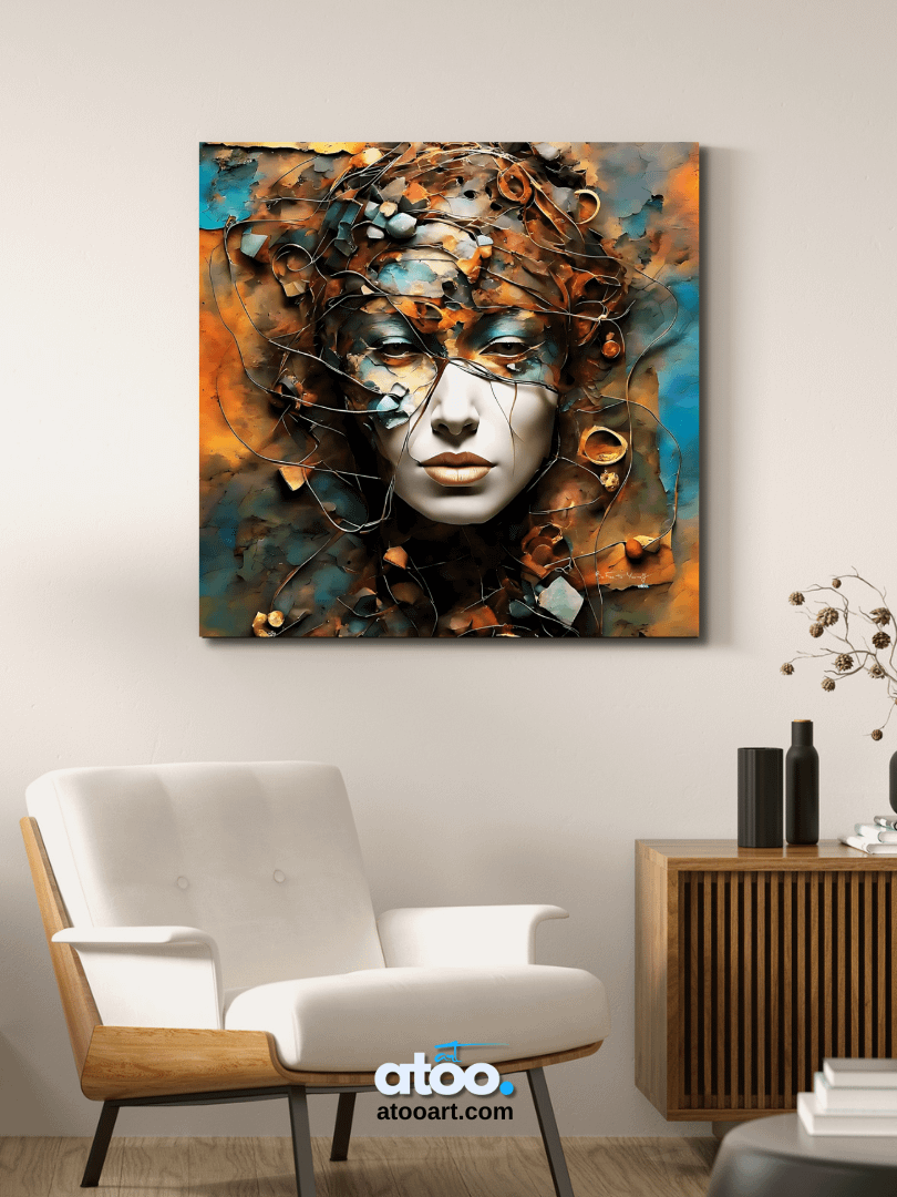 Be Free to Yourself | Decision Stage | Canvas Painting product image (5)