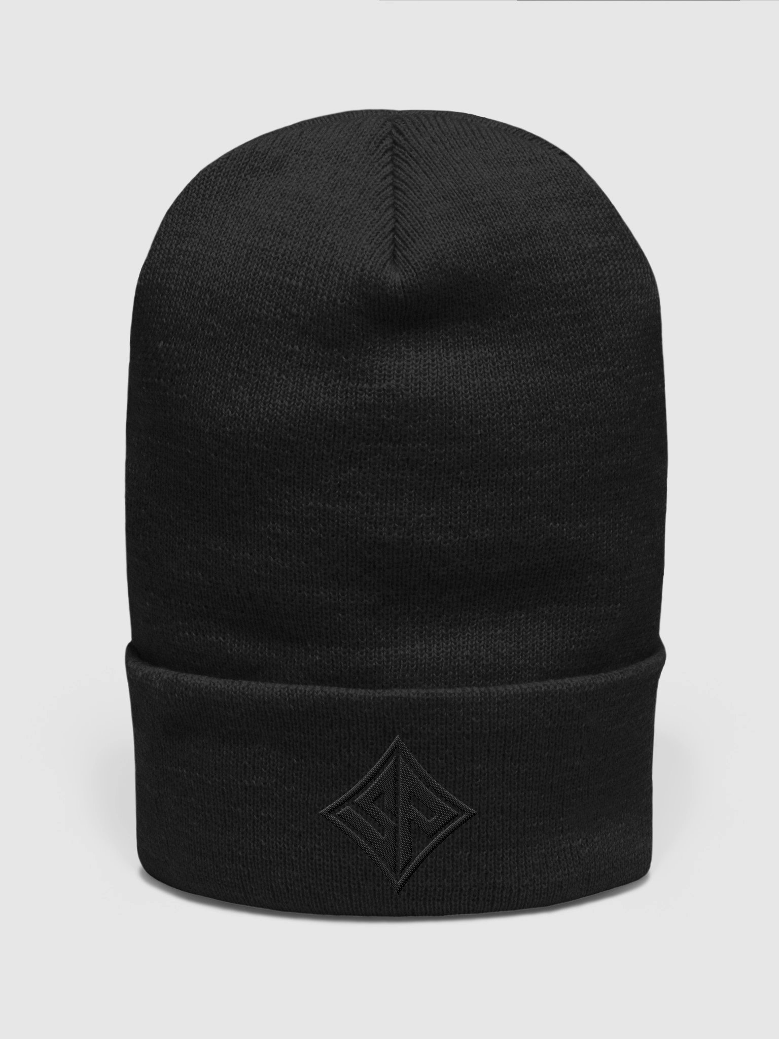 Black SP Logo Cuffed Beanie product image (8)