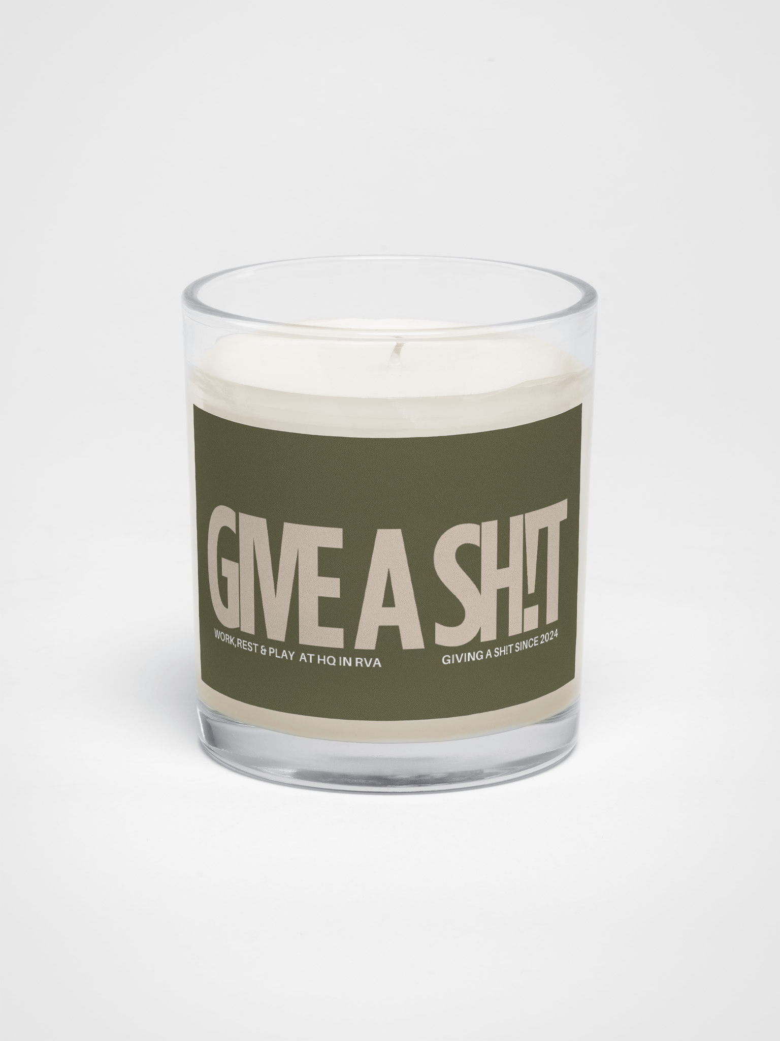 HQ GIVE A SH!T Candle product image (1)