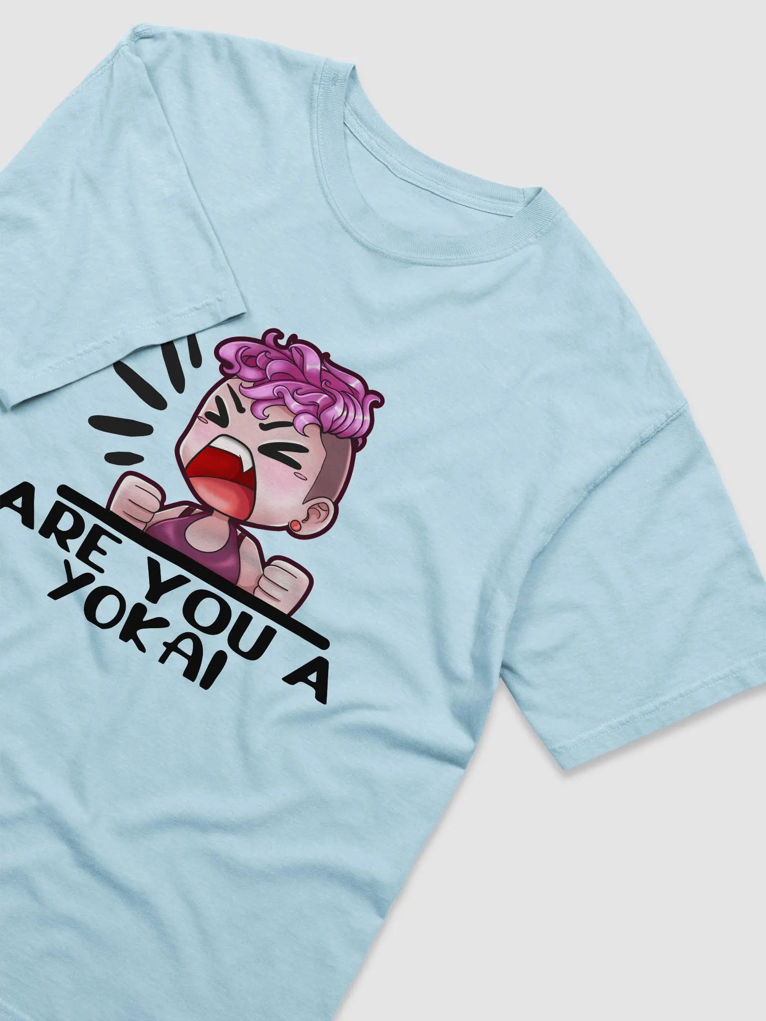 ARE YOU A YOKAI TSHIRT (Black Lettering) product image (3)