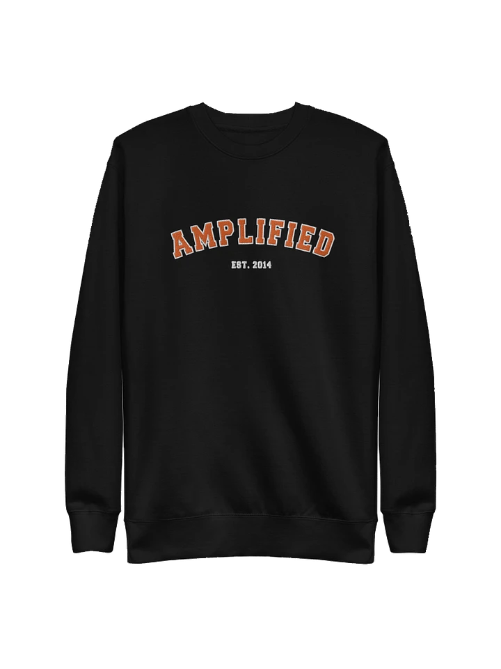 Amp Premium Embroidered Varsity Sweatshirt product image (1)