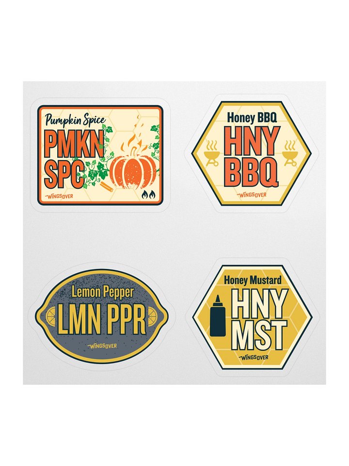 5 x 5 Sticker Sheet - Flavors product image (1)