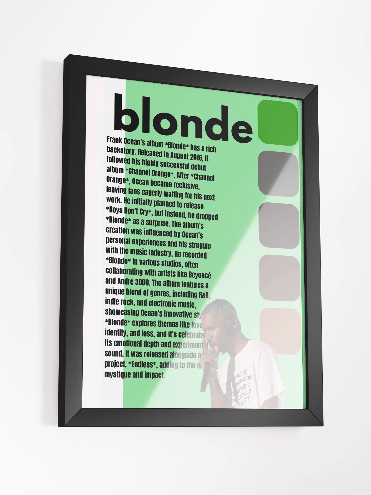 (12X16in) Blonde: Framed Matte Poster product image (3)