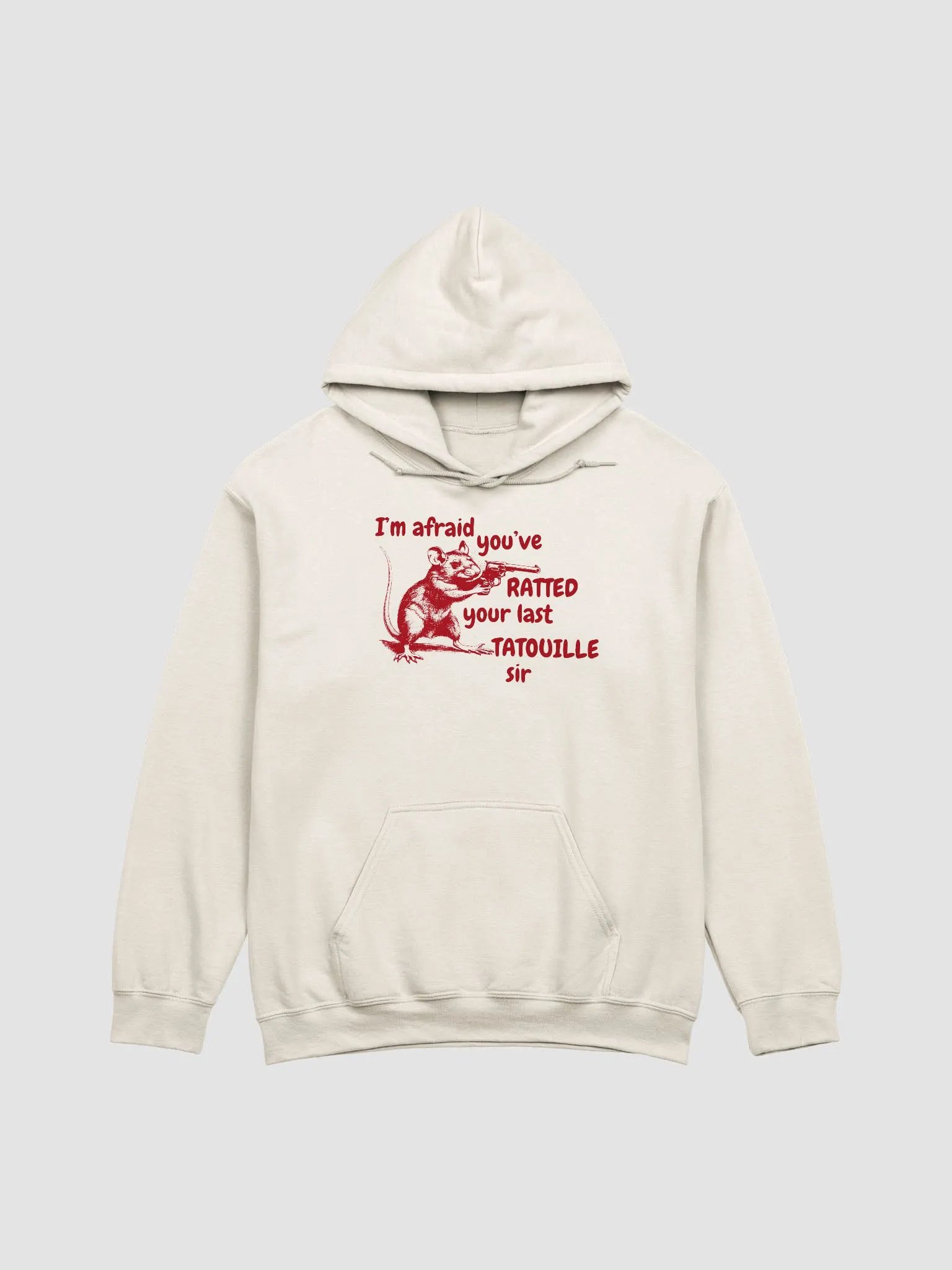 I'm afraid you've ratted Hoodie product image (1)