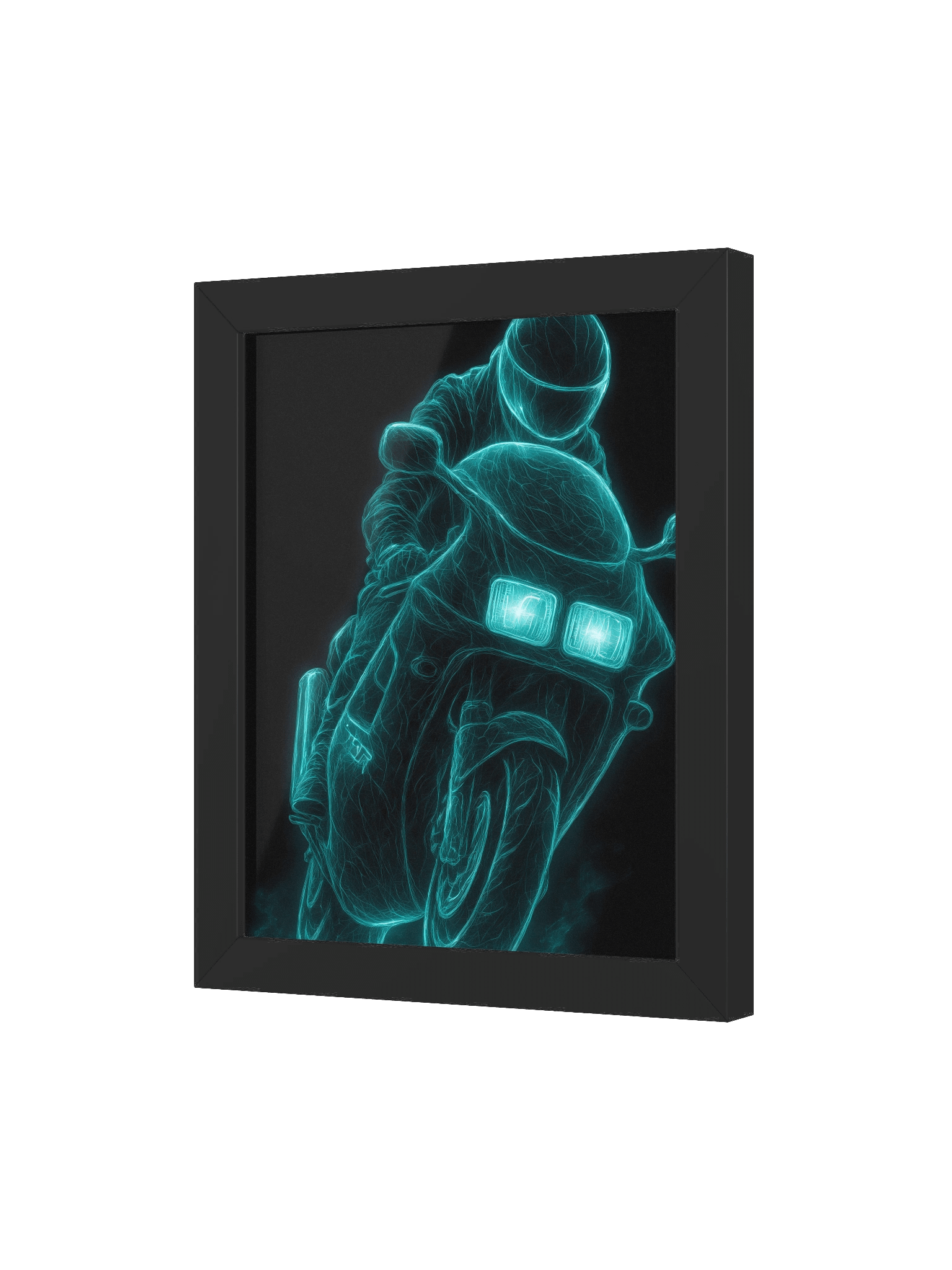 Neural Riders Framed Poster product image (11)