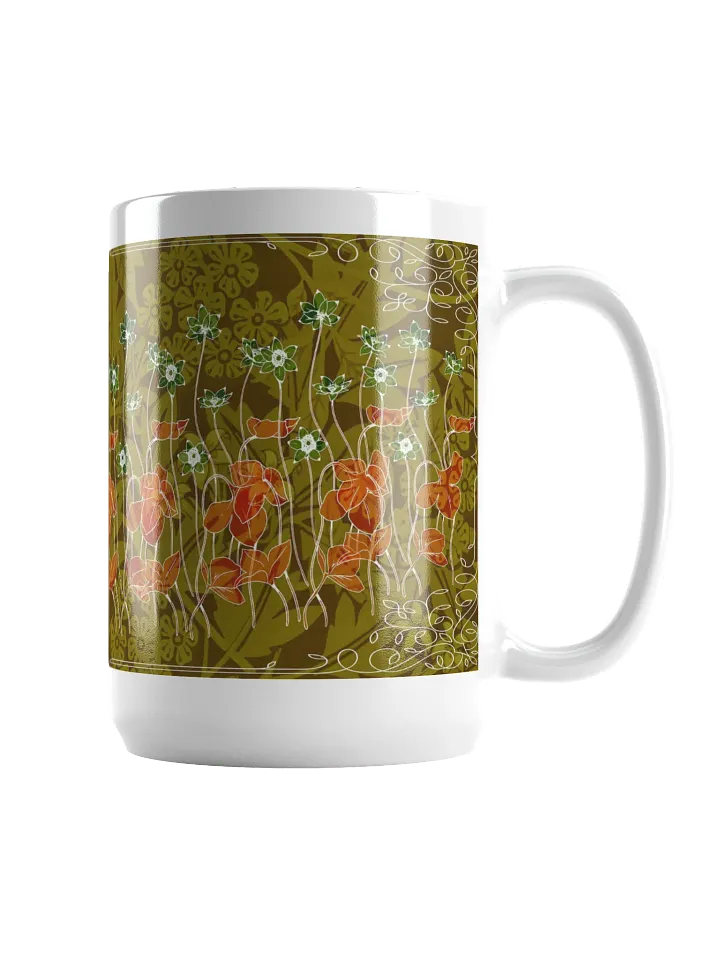 Swirling Floral Elegance Mug product image (1)