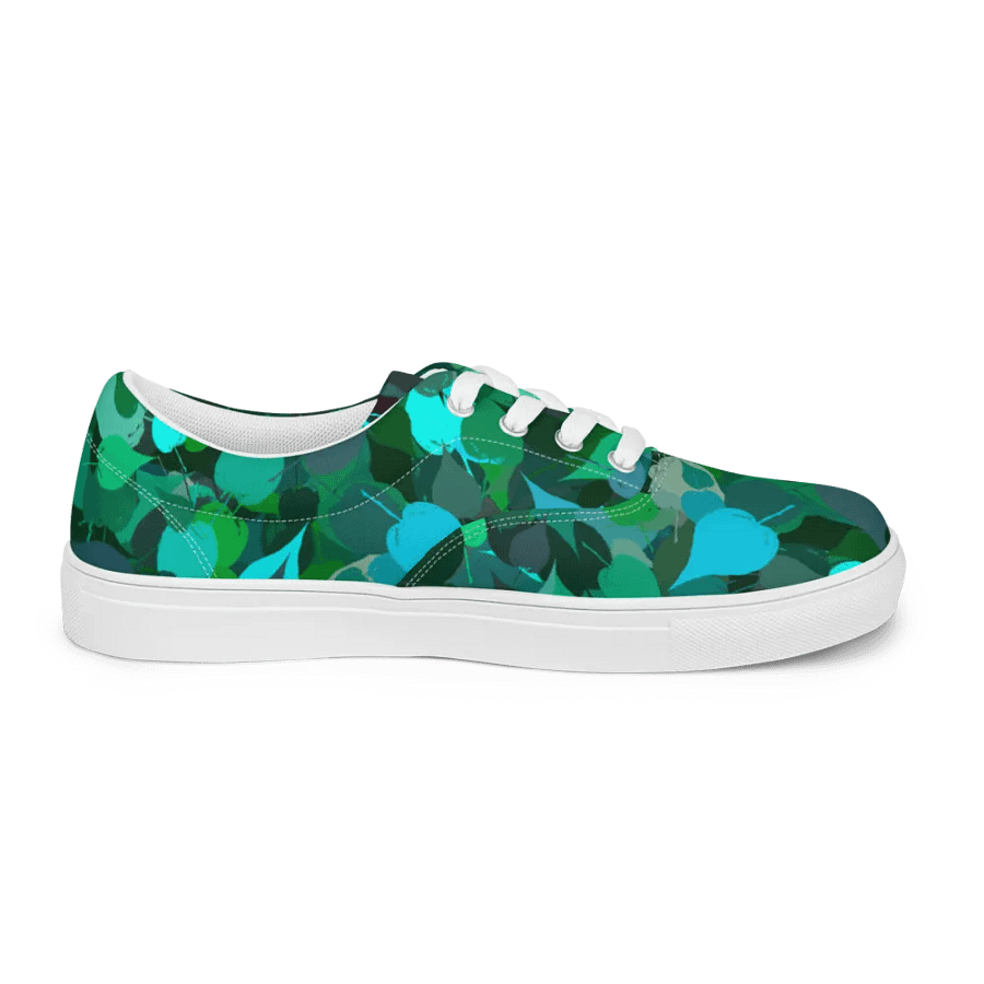 Green Leaves Chromatic Canopy Lace-Up Sneakers product image (8)