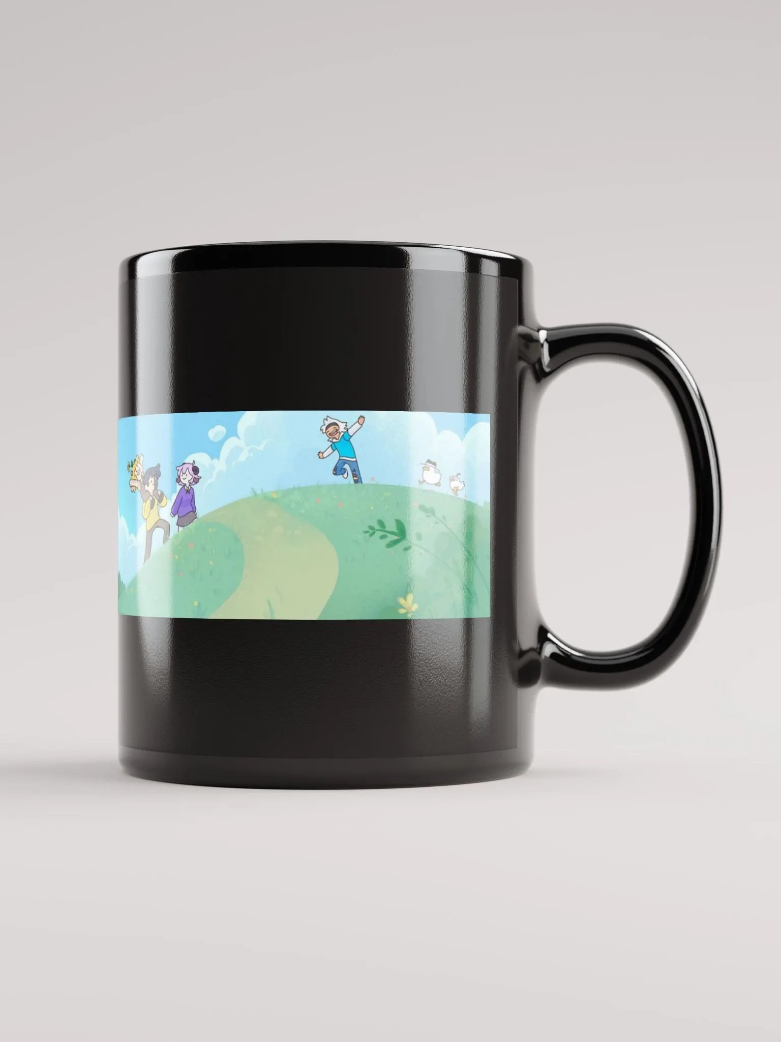 Banner Mug Black product image (1)