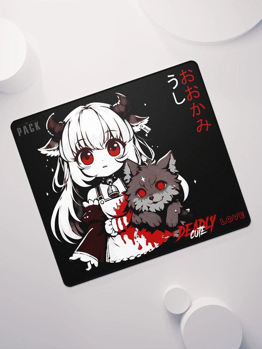 Adorably Macabre Couple Mousepad/Deskpad - Alternate product image (7)